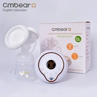 new lcd electric breast pump breast feeding automatic massage frequency conversion usb electric breast pumps baby bottle