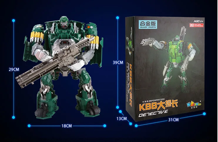 Крутые KBB детские игрушки фильм фигурка Трансформация модели автомобилей