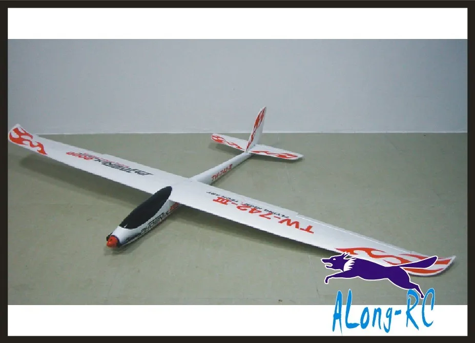 Самолета приводимого в движение с помощью электропривода RC самолет RCHOBBY игрушки самолет-планер 6-канальный размах крыльев 2000 мм Феникс 2000 TW742-3 742-3(комплект или PNP комплект