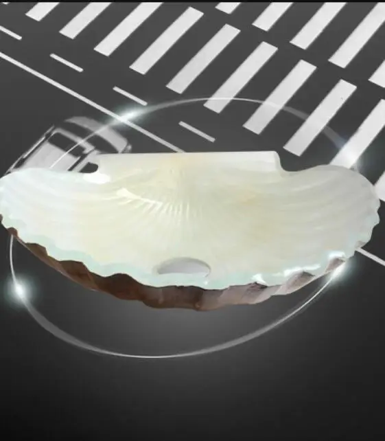 Раковина в форме раковины для ванной комнаты|Раковины ванной| |