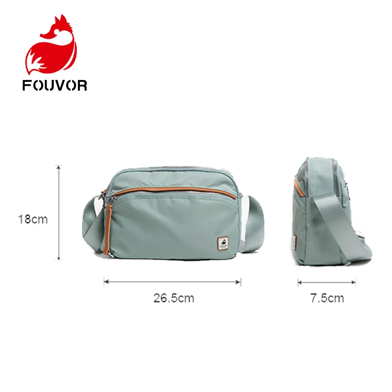 Fouvor Роскошные Сумки Для женщин сумки дизайнер Водонепроницаемый Дамы Crossbody сумка