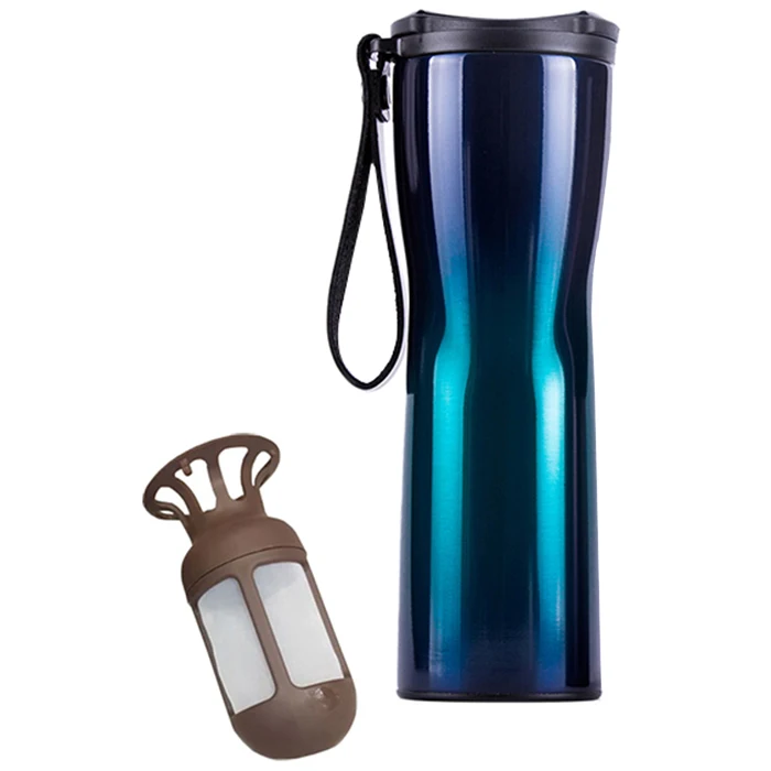 Xiaomi Mijia, портативный умный термос Moka для кофе, кружка для путешествий, сенсорный OLED экран, температура, нержавеющая сталь, 430 мл, кофейная чашка