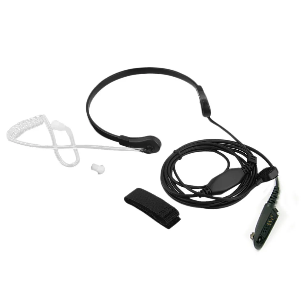 

Air catheter earphone laryngeal finger control for Motorola GP340 GP328 GP1280 PRO5150 GP338 PRO7150