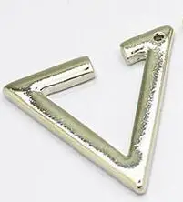 silver Без пирсинга, серьги на клипсах, треугольные, готические, для ушей, манжеты на клипсах, серьги на клипсах orecchini, без отверстий, ушные обертывания - Окраска металла: silver