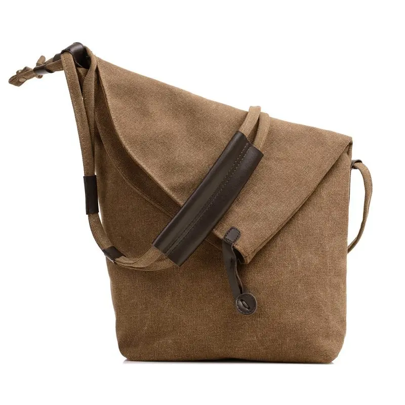 Женская парусиновая винтажная сумка через плечо, женские сумки через плечо для маленького ковша, дизайнерские сумки, новые женские сумки-мессенджеры KL280