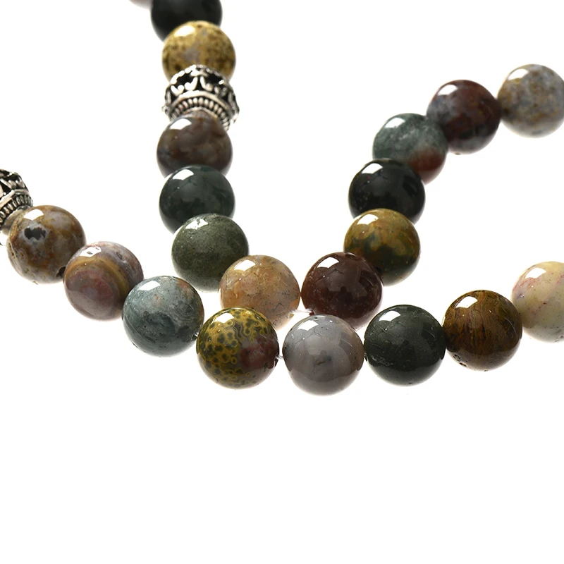 Уникальные шарики из морского агата Размер 10 мм для браслетов ручной работы 14