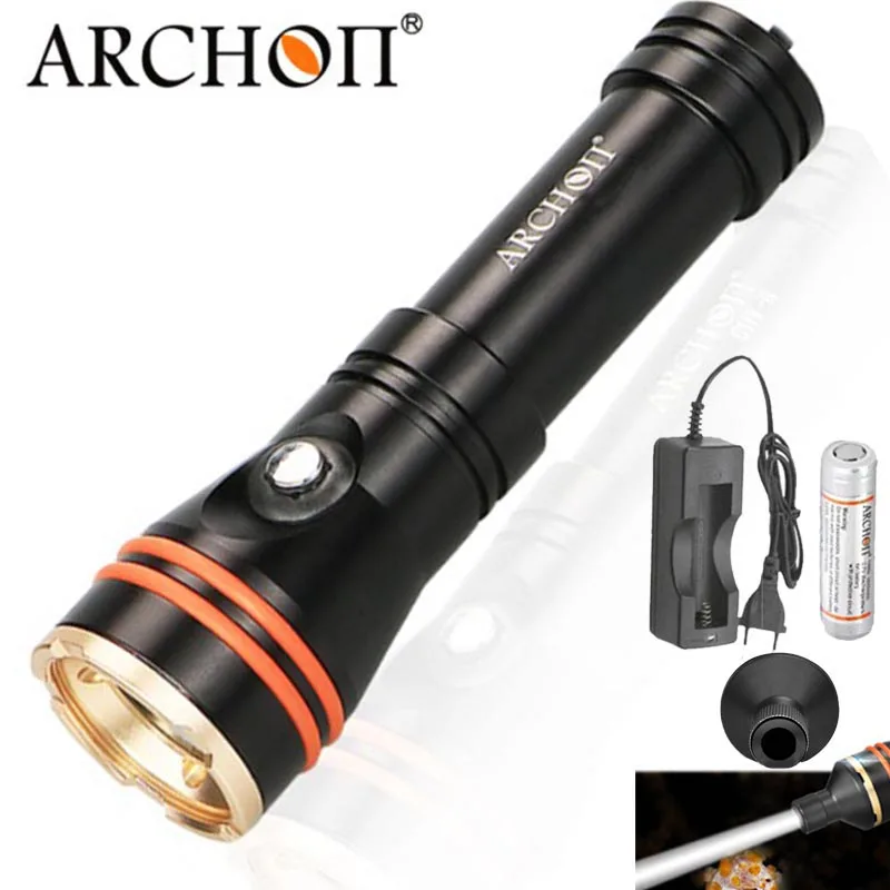 Водонепроницаемый Подводный фонарь ARCHON D11V II d11v W17V w17v фонасветильник для дайвинга