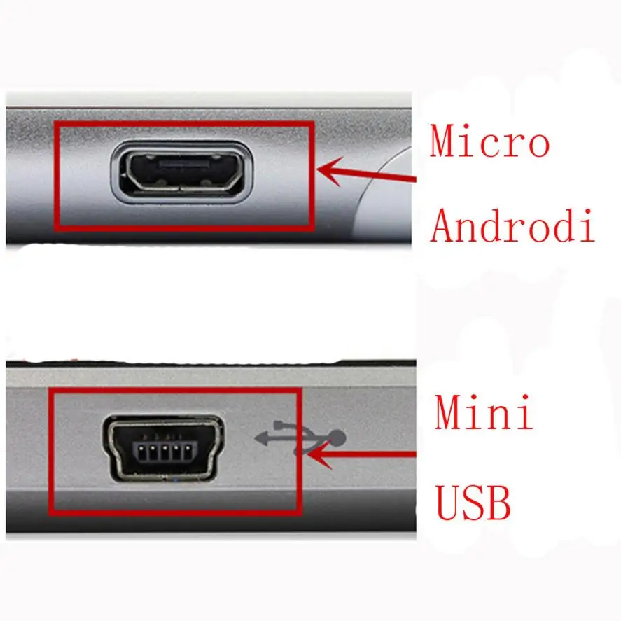 Автомобильное зарядное устройство Mini USB или Micro DC комплект из жесткого провода