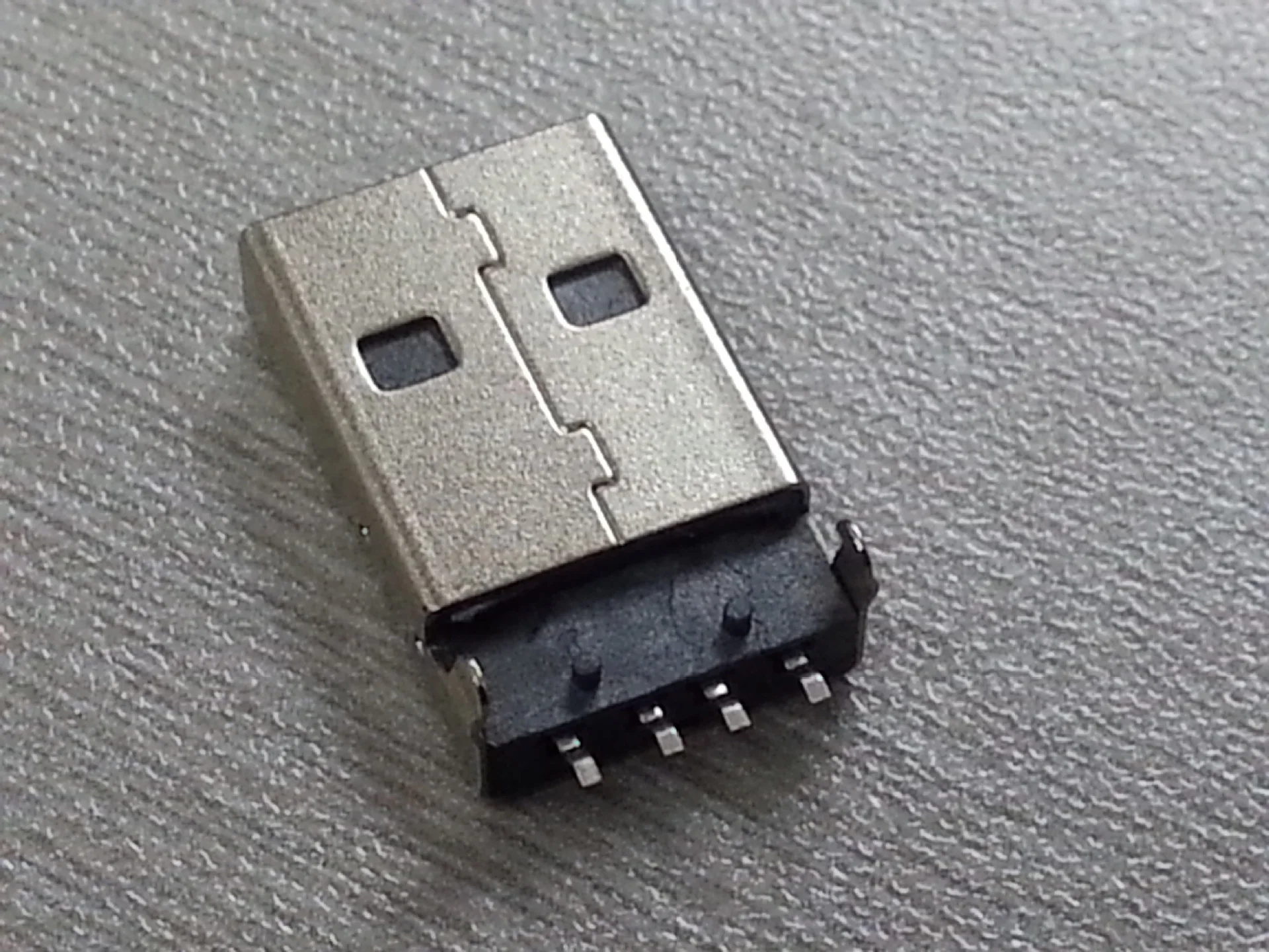 

10 шт., разъем USB 2,0 типа А для пайки, 180 градусов