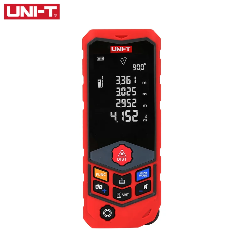 

UNI-T LM100D Handheld Laser Distance Meter 100M Trena a Laser Range Finder Measure Tape Digital Battery Powered