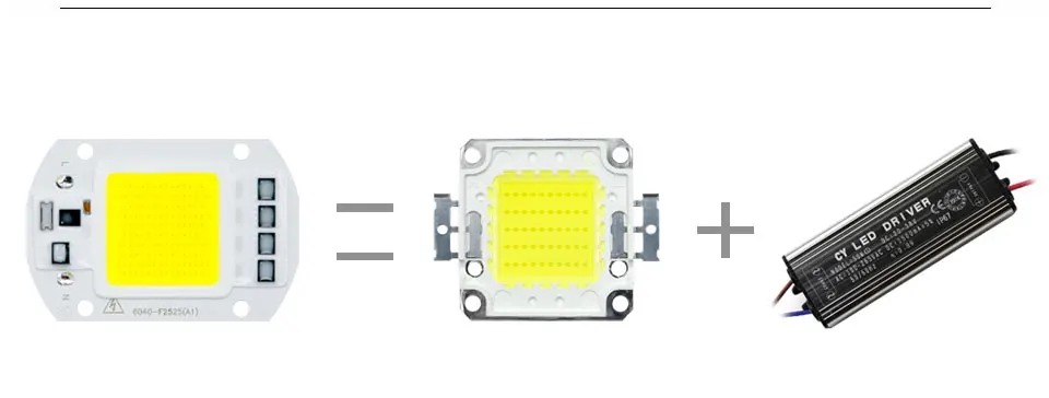 COB светодиодный светильник чип 220V 3W 5W 7W 9W 10W 20W 30W 50W Smart IC драйвера не потолочные светильник Точечный светильник DIY светильник ing ампулы светодиодный лампы