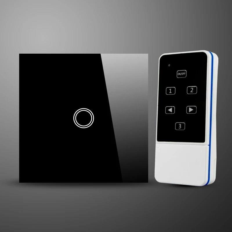 Беспроводной сенсорный выключатель ASEER RF433MHz модель ЕС для умного дома 600 Вт 1