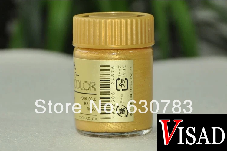 30 мл VISAD золотые акриловые краски для рисования каллиграфия акварель Золотая