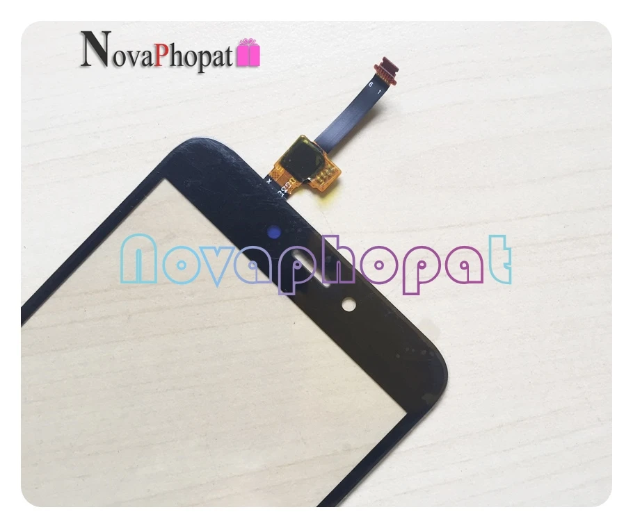 Novaphopat черный/белый/золотой датчик для Xiaomi Redmi 4X Redmi4X сенсорный экран дигитайзер