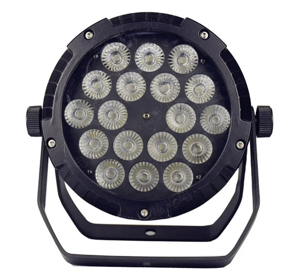 IP65 Водонепроницаемый 18x18 Вт Светодиодный светильник RGBWA UV 6в1 светодиодный Par DMX512 контроль профессионального сценического DJ оборудования диско светильник s