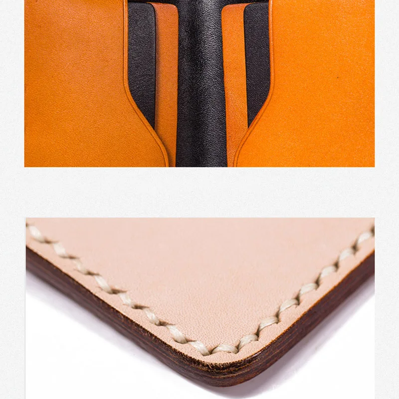 AETOO Handmade head cowhide wallet thin color male leather short horizontal casual simple | Багаж и сумки