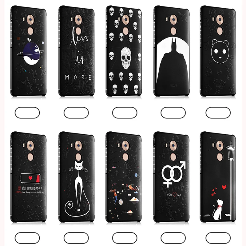 LEPHEE For Huawei Mate 8 Case 7 Cover Luxury 3D Cartoon Parttern Soft Silicon Phone for Mate8 Mate7 |