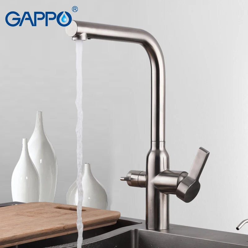 GAPPO, кухонный кран, водопад, кухонный кран, смеситель для воды, кухонные смесители, раковина, водопроводный кран с одной ручкой