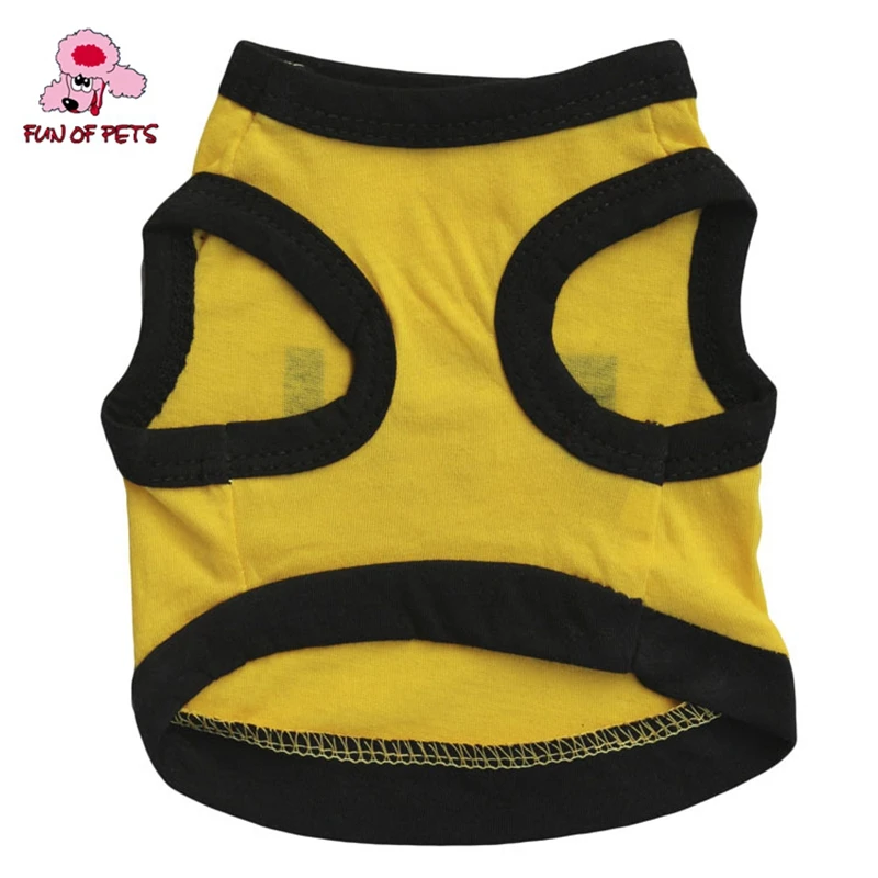 Новинка 2017 Модный летний жилет для маленьких щенков стильный из хлопка с