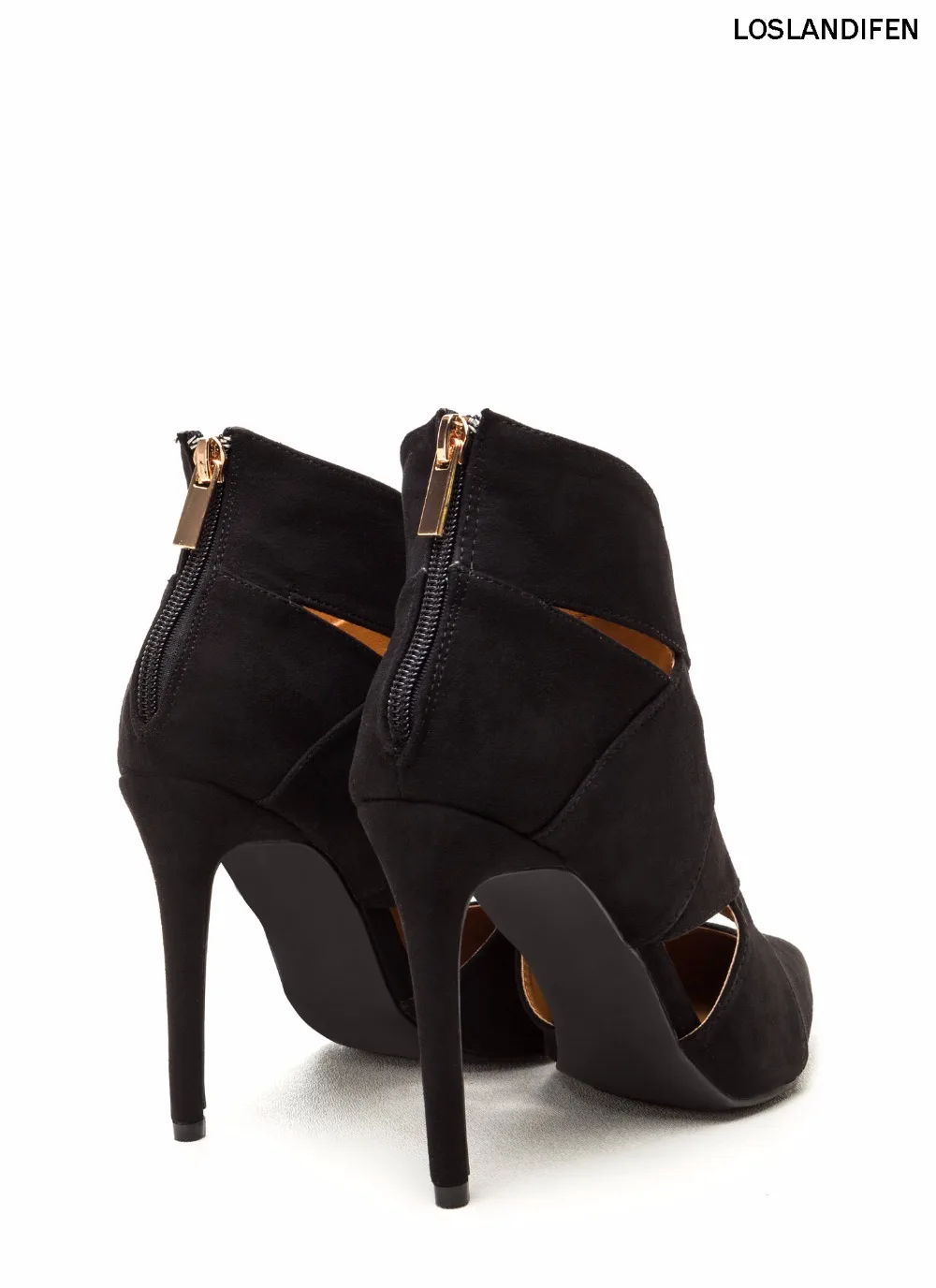 Новинка 2018 года стильные женские модные туфли с острым носком замшевые вырезами