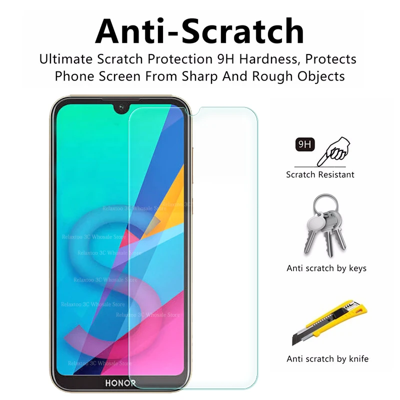 Защитное стекло для huawei honor 8s 2 шт./лот закаленное y5 2019 5 71 KSE LX9 y 5y s 8 защитная