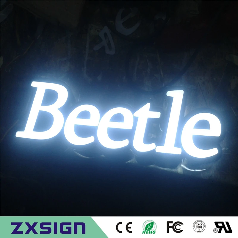 Наружная реклама на заказ яркая светодиодная буква акриловые буквы|letra luminosa|acrylic