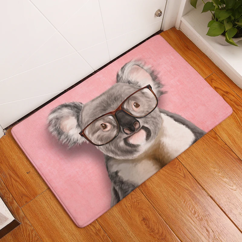 Добро пожаловать коврики с милым животным принтом для ванной кухни ковры кошачий