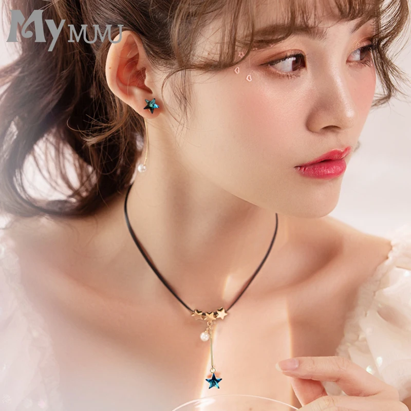 Женские серьги с имитацией кристаллов z709 новинка 2020 | Украшения и аксессуары