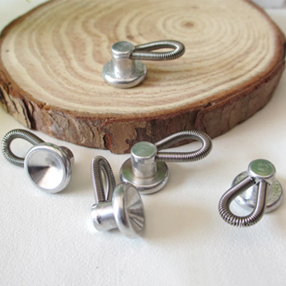 6 шт/12 шт Кнопка с петлей Пряжка Воротник Талия Регулятор Расширитель эластичная