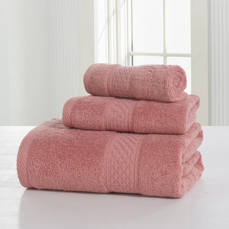 3 шт./лот Полотенца комплект- Египетский cotton-tj-5047