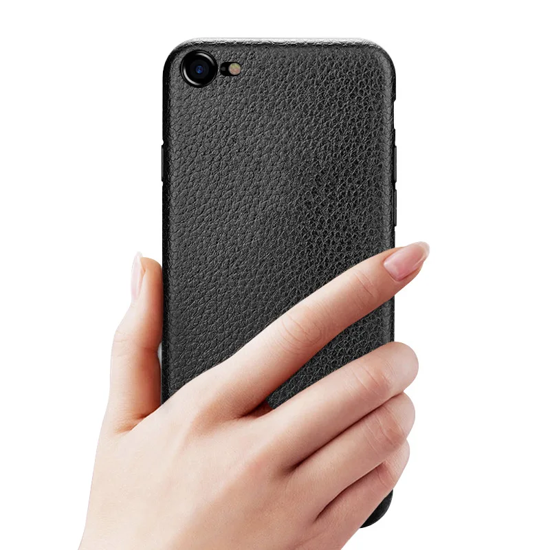 Новый роскошный чехол s для samsung S8 S9 S10 Plus с кожаной текстурой Мягкий ТПУ