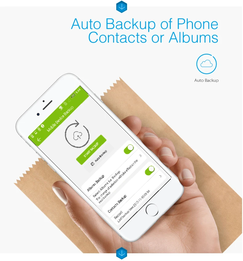 Airdisk Q3C мобильный сетевой жесткий диск USB3.0 семейный умный NAS сетевой облачный накопитель 3," удаленно мобильный жесткий диск коробка(не HDD
