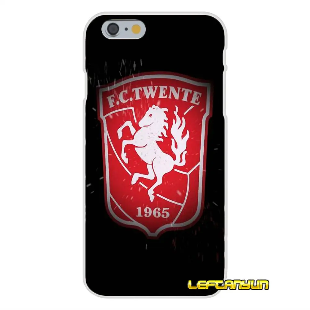 as pictures Для FC Twente Мягкий силиконовый чехол для iPhone X 4 4S 5 5S 5C SE 6 6 S 7 8 Plus - Цвет: as pictures