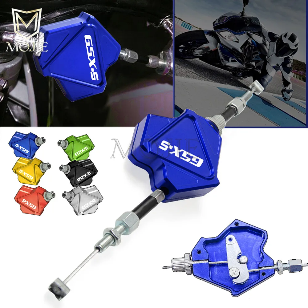 Мотоцикл с ЧПУ трюк рычаг сцепления простая кабельная система для Suzuki GSX S750 S GSXS 750
