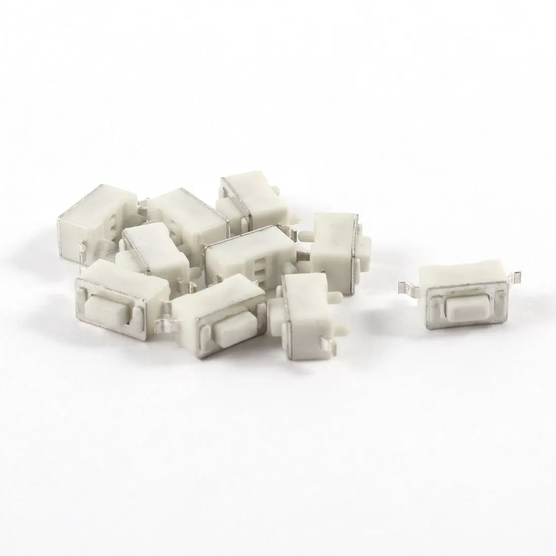 Новый стиль адаптера ksol 10 шт. 6x3 5x4 3mm 2 шпильки кнопка с самовозвратом SMD SMT