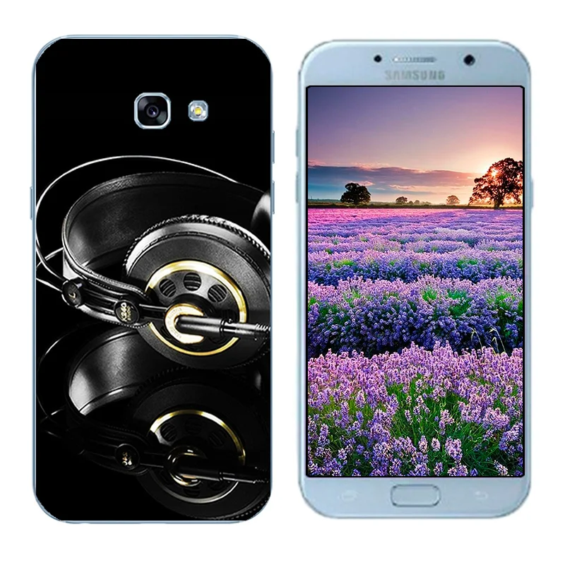 for Samsung A5 2017 Case Soft Silicone Phone Life Printing Cover Fundas Galaxy SM-A520 A520F Coque |