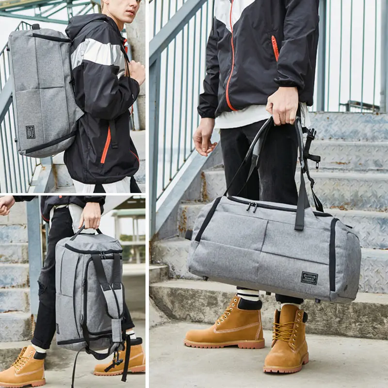 

Quality Terylene Men Women Sport Fitness Bag Multifunction Tote Gym Bags With Shoes Storage Outdoor Travel Anti-Theft Backpack
