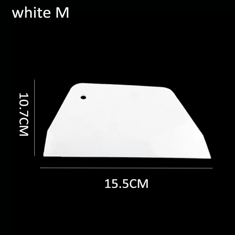 white M Кухонные аксессуары, резак для теста для торта, гладкая лопатка-скребок, набор многофункциональное лезвие для тортов, Рождественские Формы для выпечки - Цвет: white M