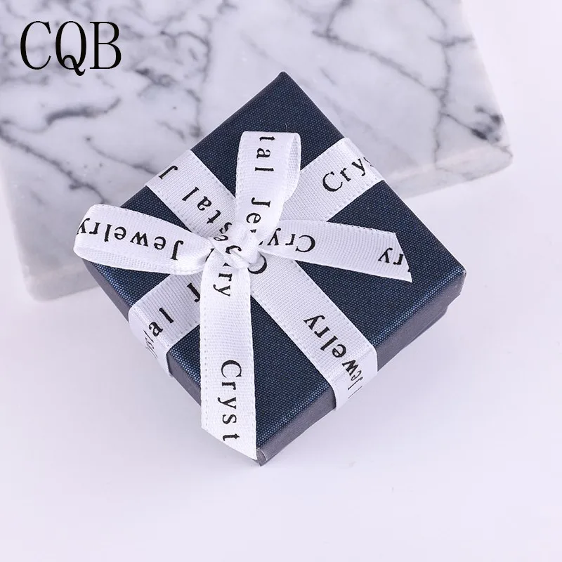 B5X5X3cm Кольцо ожерелье для женщин Многоцветный подарок коробка ювелирных изделий серьги Лаки рамка жемчуг размер бренд лоток Свадьба Прекрасный браслет - Цвет: B5X5X3cm