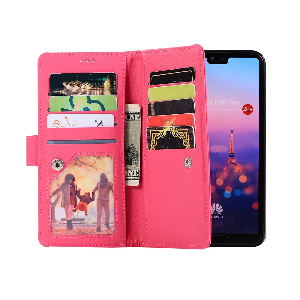 Чехол для huawei P30 Pro P20 lite, флип-чехол, кошелек, блестящий кожаный чехол на молнии, huawei mate 20 lite 10 Pro, роскошный Магнитный чехол-книжка