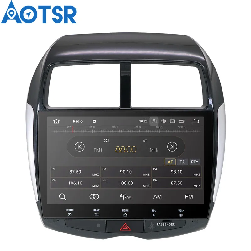 Автомобильный DVD-плеер Aotsr мультимедийный проигрыватель с GPS-навигацией для MITSUBISHI