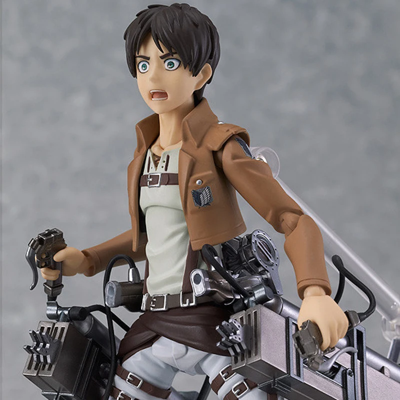 14 см аниме атака на фигурка Титан Shingeki no Kyojin Eren Jaeger фигма ПВХ фигурку