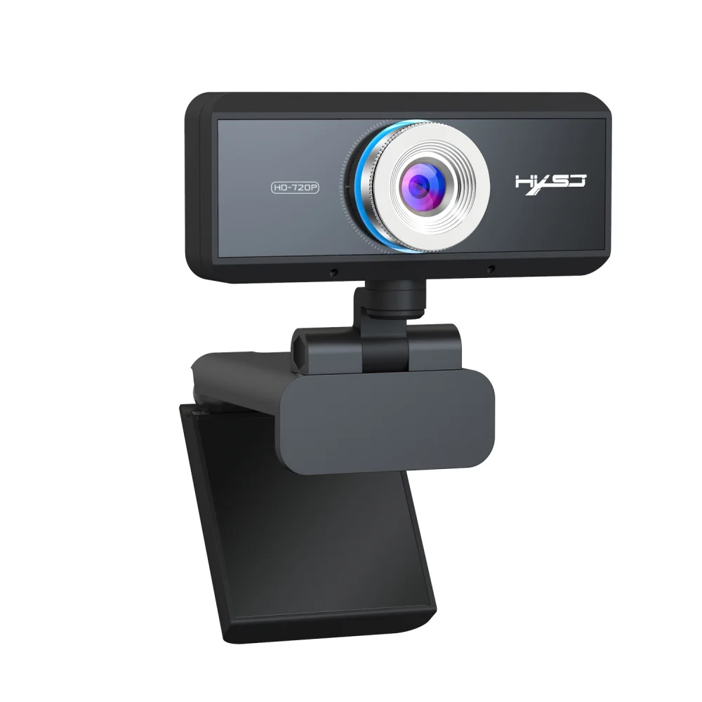 HXSJ S90 HD веб-камера 720P веб-камера, вращающаяся на 360 градусов, камера для ПК, видеозвонок и записи с микрофоном шумоподавления для ПК