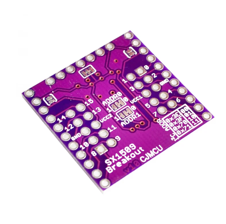 Cjmcu-мини SX1509 16 канала I/O модуль вывода и клавиатуры GPIO уровень напряжения