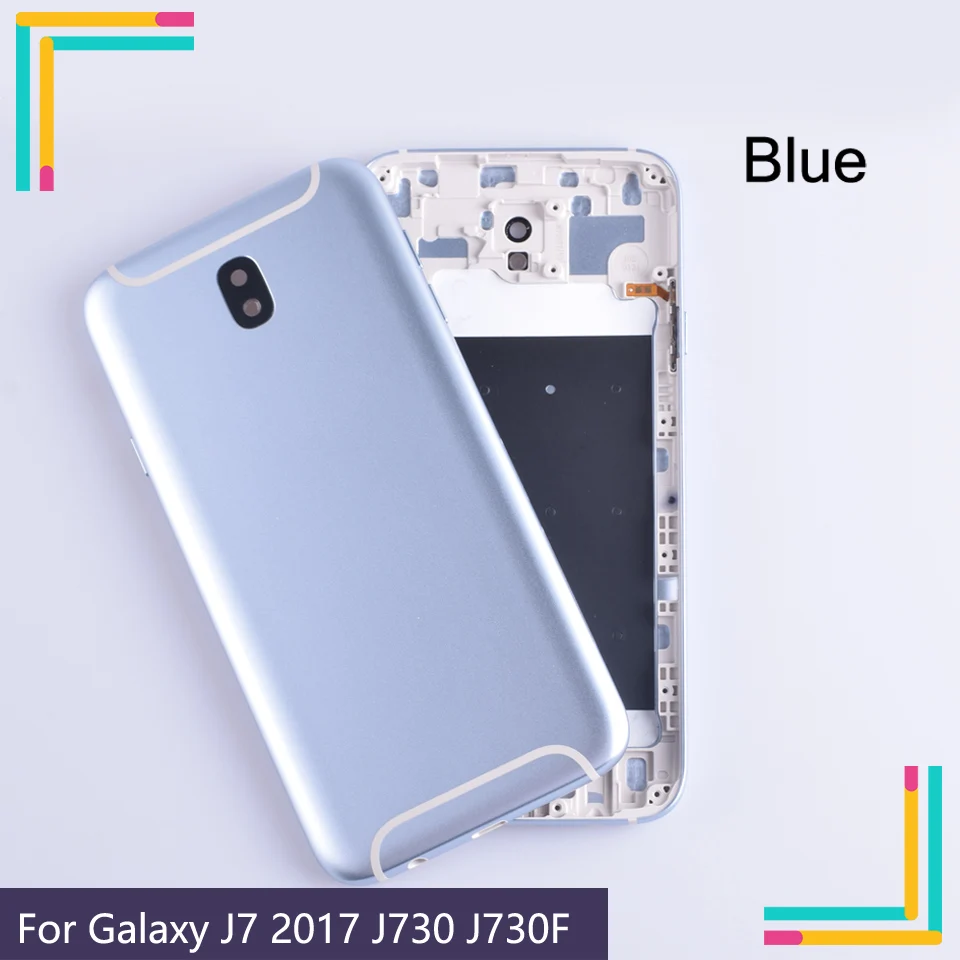 10Pcs/lot For Samsung Galaxy J7 Pro 2017 J730 J730F SM-730F Housing Battery Cover Back Case Rear Door Chassis Shell | Мобильные