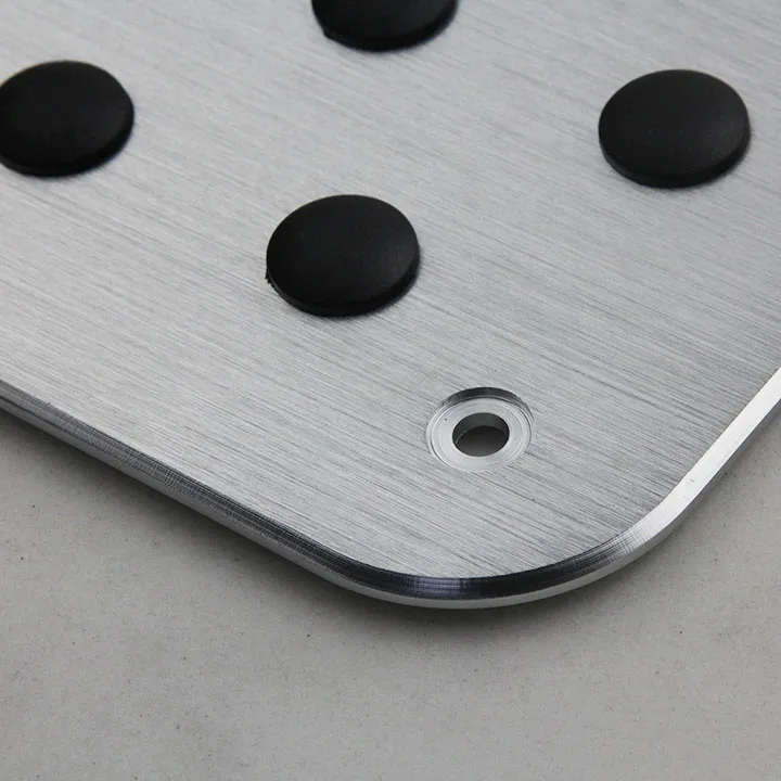 Универсальные алюминиевые коврики для подножки педали BMW E39 E36 E60 E90 F10 F30 X5 E53 E30 E34 X1