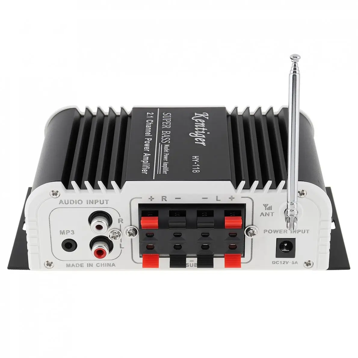 Hi Fi 2.1CH супер бас автомобильный аудио усилитель высокой мощности fm радио плеер