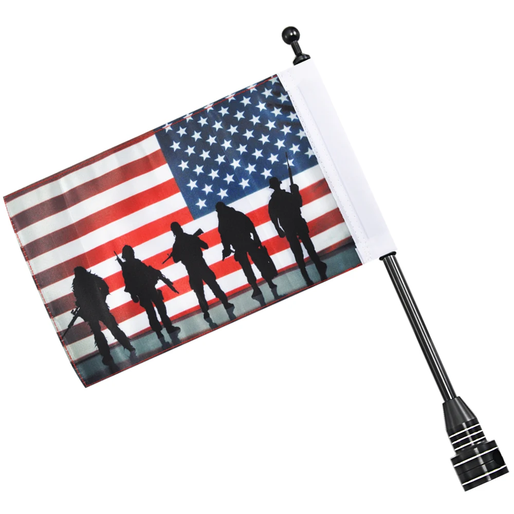 Мотоциклетная черная алюминиевая задняя боковая стойка для багажа вертикальный