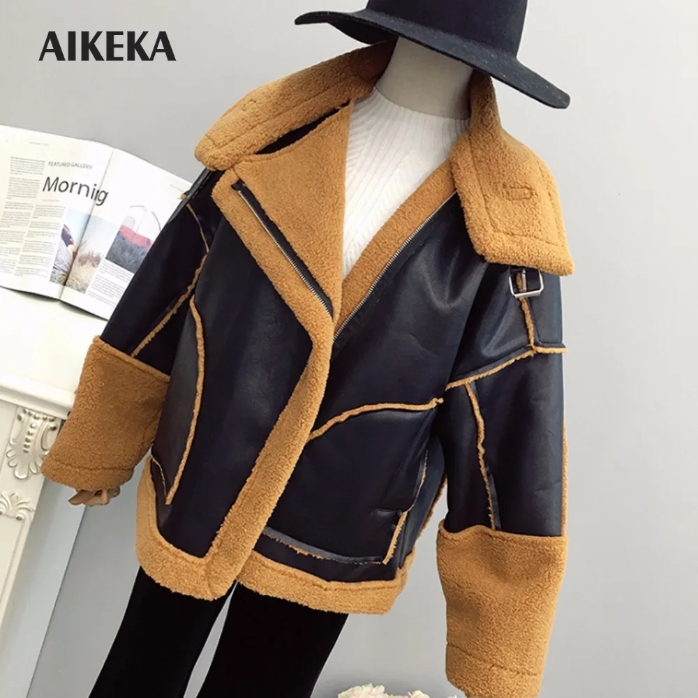 2017 осень-зима женские топ джинсовые короткие куртка-парка женская утепленная