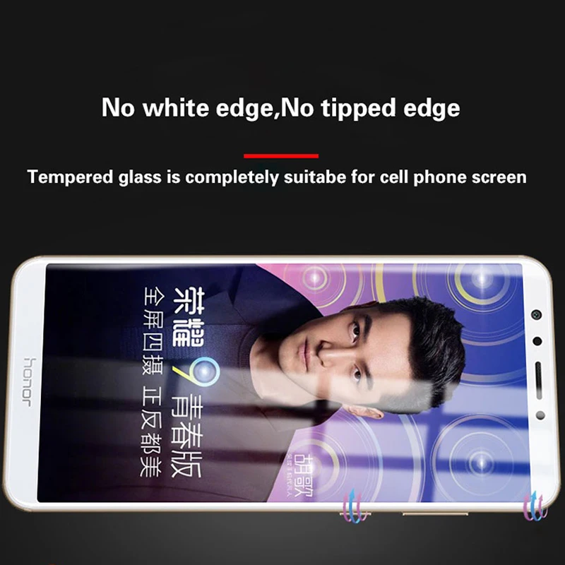 Для Huawei Honor V10 V8 10 9 Lite 3D 9H закаленное стекло твердость полное покрытие Защита
